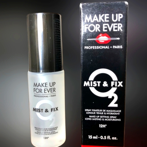 Makeup Forever Other - NWT *Mini* MAKE UP FOR EVER Mist & Fix O2 Hydrating Setting Spray 15mL!